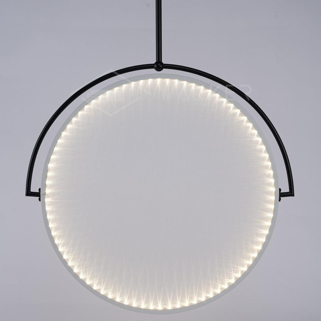 Suspension Moderne En Métal Avec LED Intégrée Et Températures Ajustables
