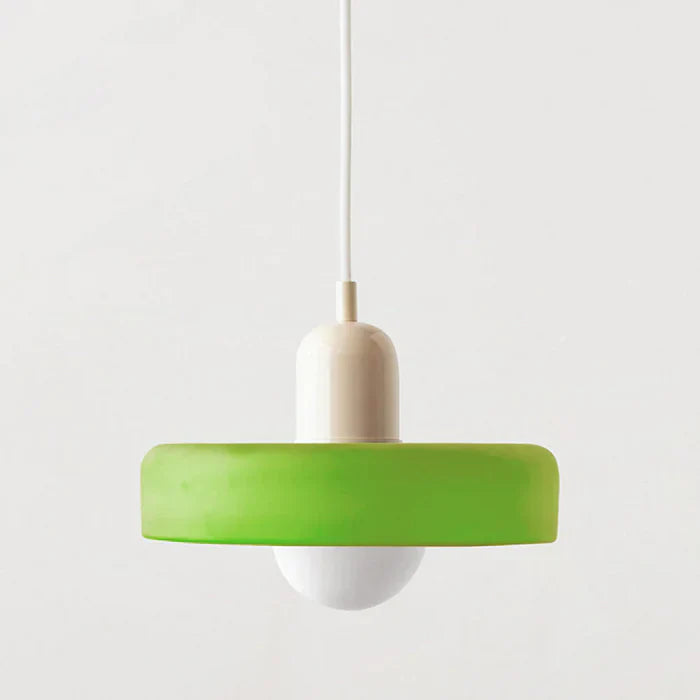 Lampe Suspendue Bauhaus en Verre Coloré – Suspension Design Moderne pour Intérieur Élégant