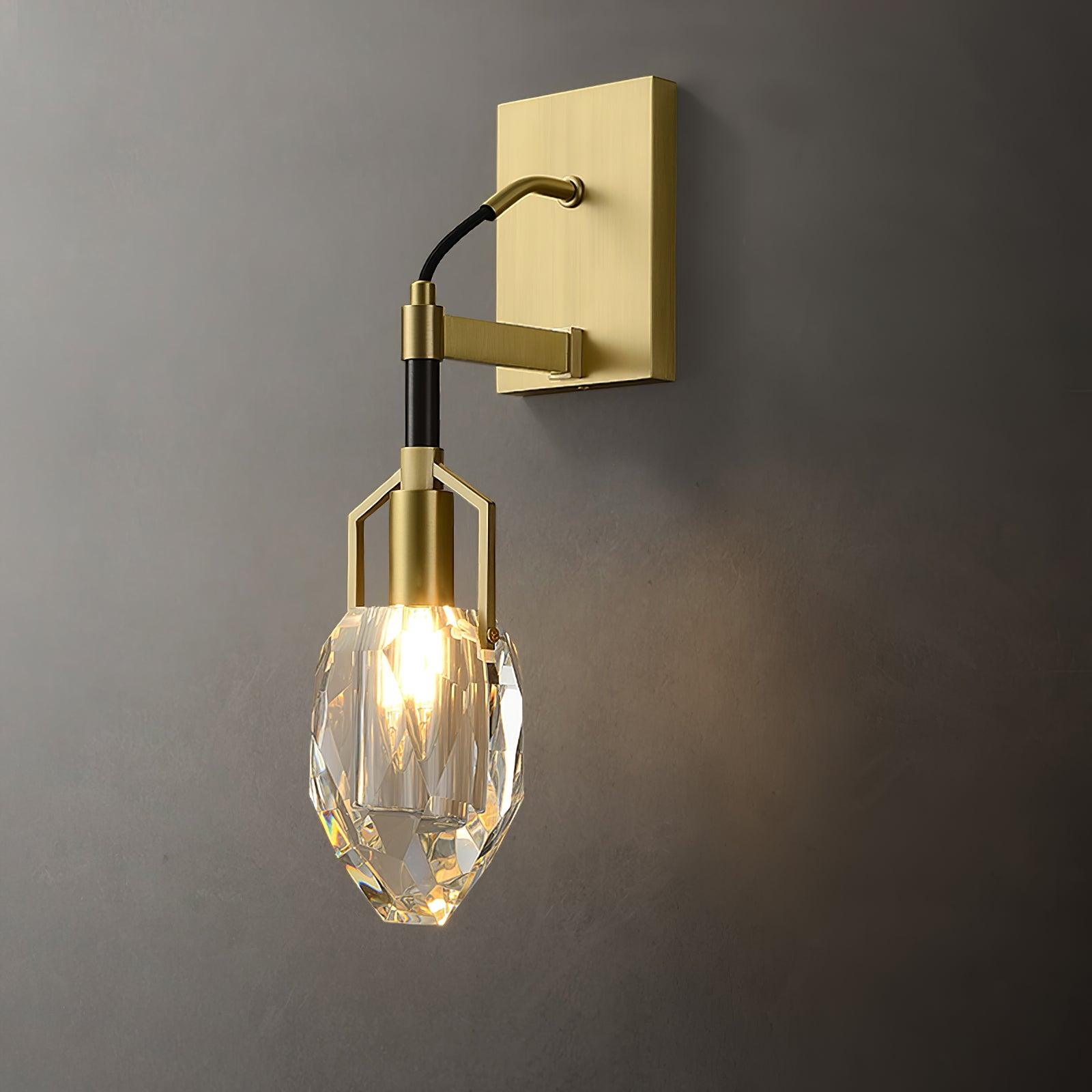 Lampe Murale Cristal Art Nordique Premium Pour Ambiance Raffinée