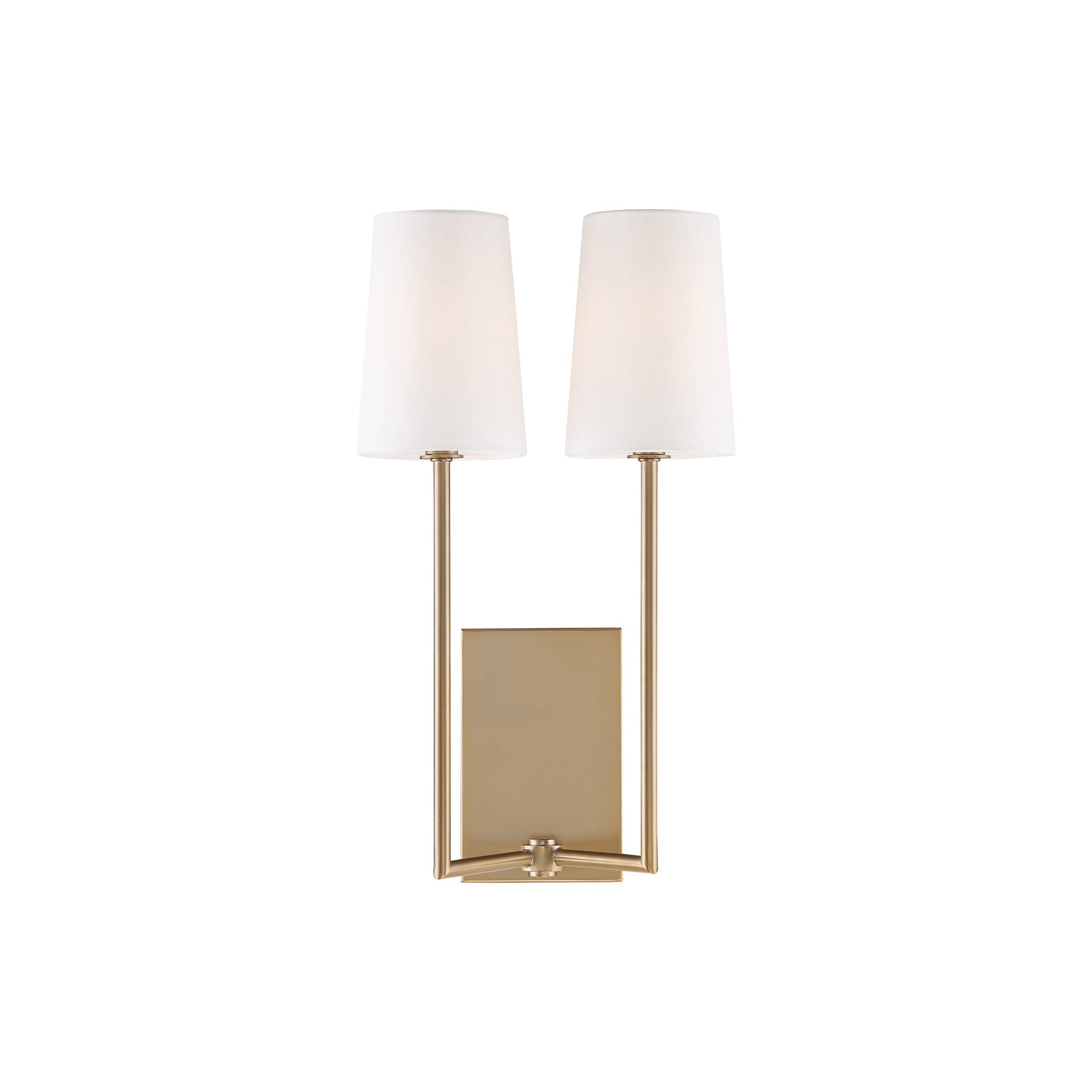 Lampe Murale Design Laiton Avec Abatjour Tissu Pour Ambiance Chic
