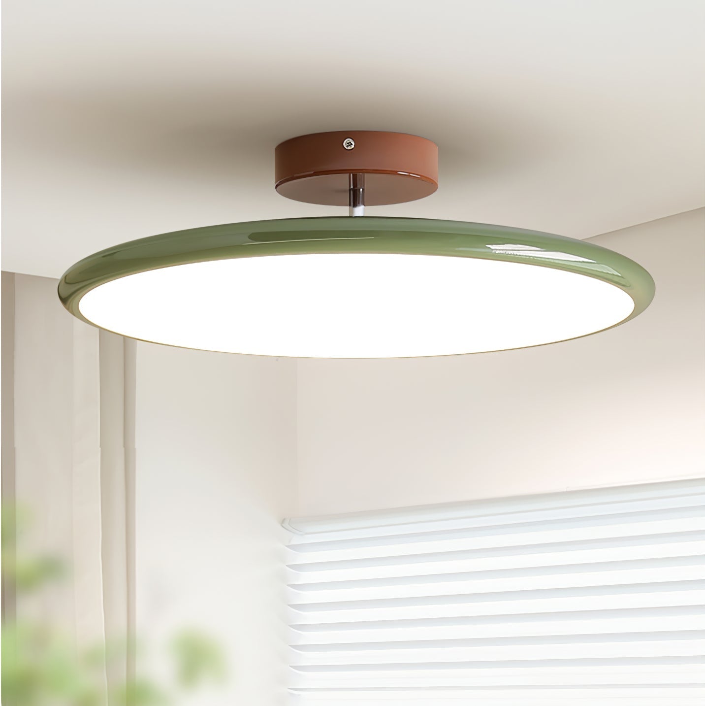 Plafonnier Rond À LED Ajustable Pour Éclairage Domestique