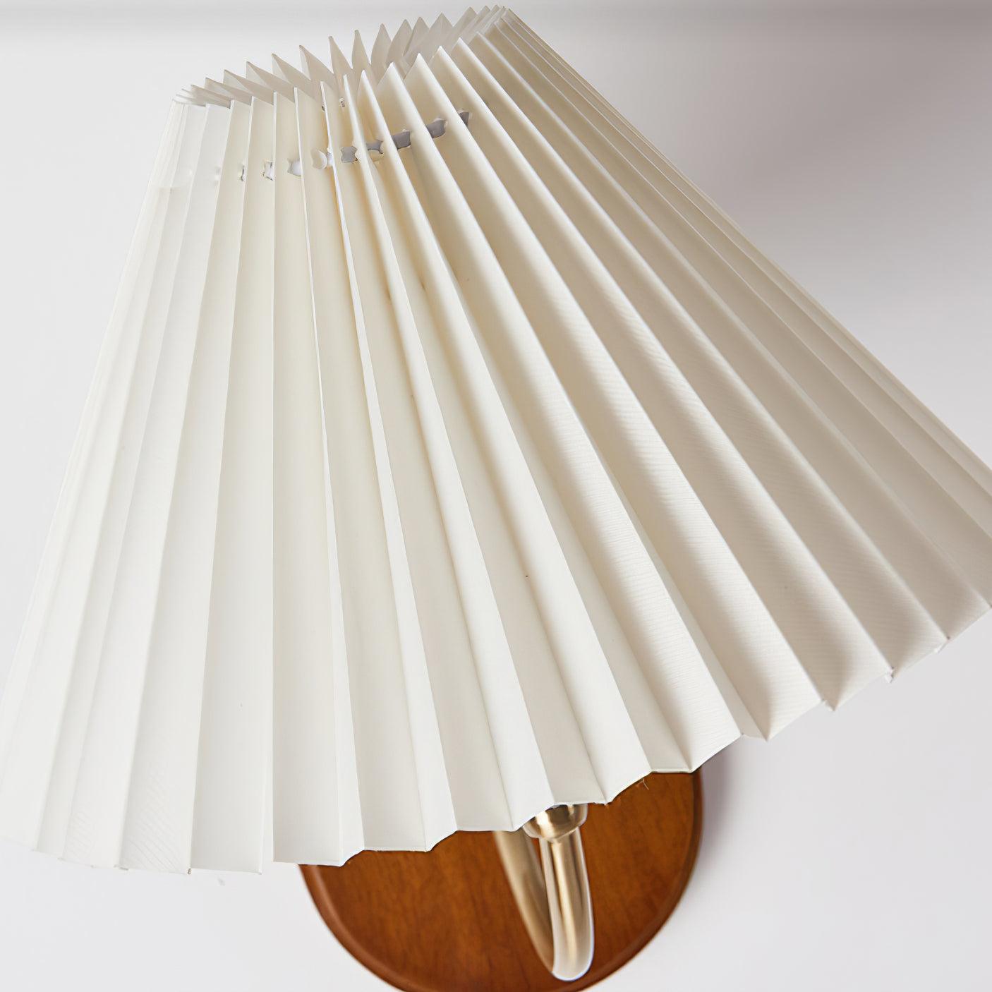 Lampe Murale À Brancher Pour Éclairage Ambiant Élégant Avec AbatJour Tissu