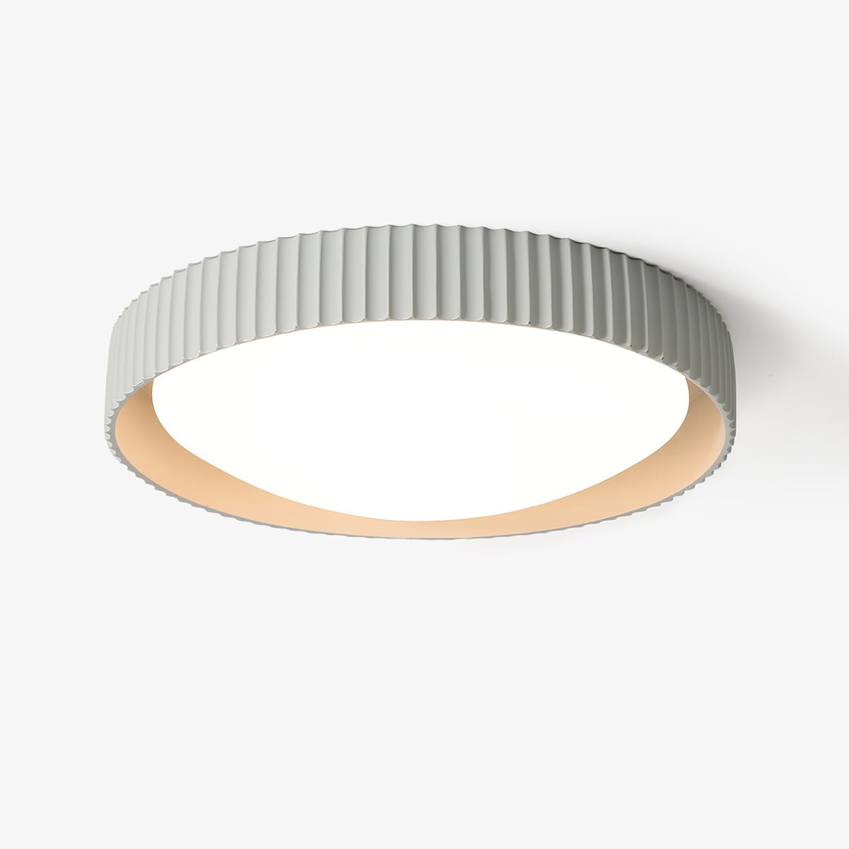 Lampe Plafonnier Minimaliste en Résine Avec LED Intégrée