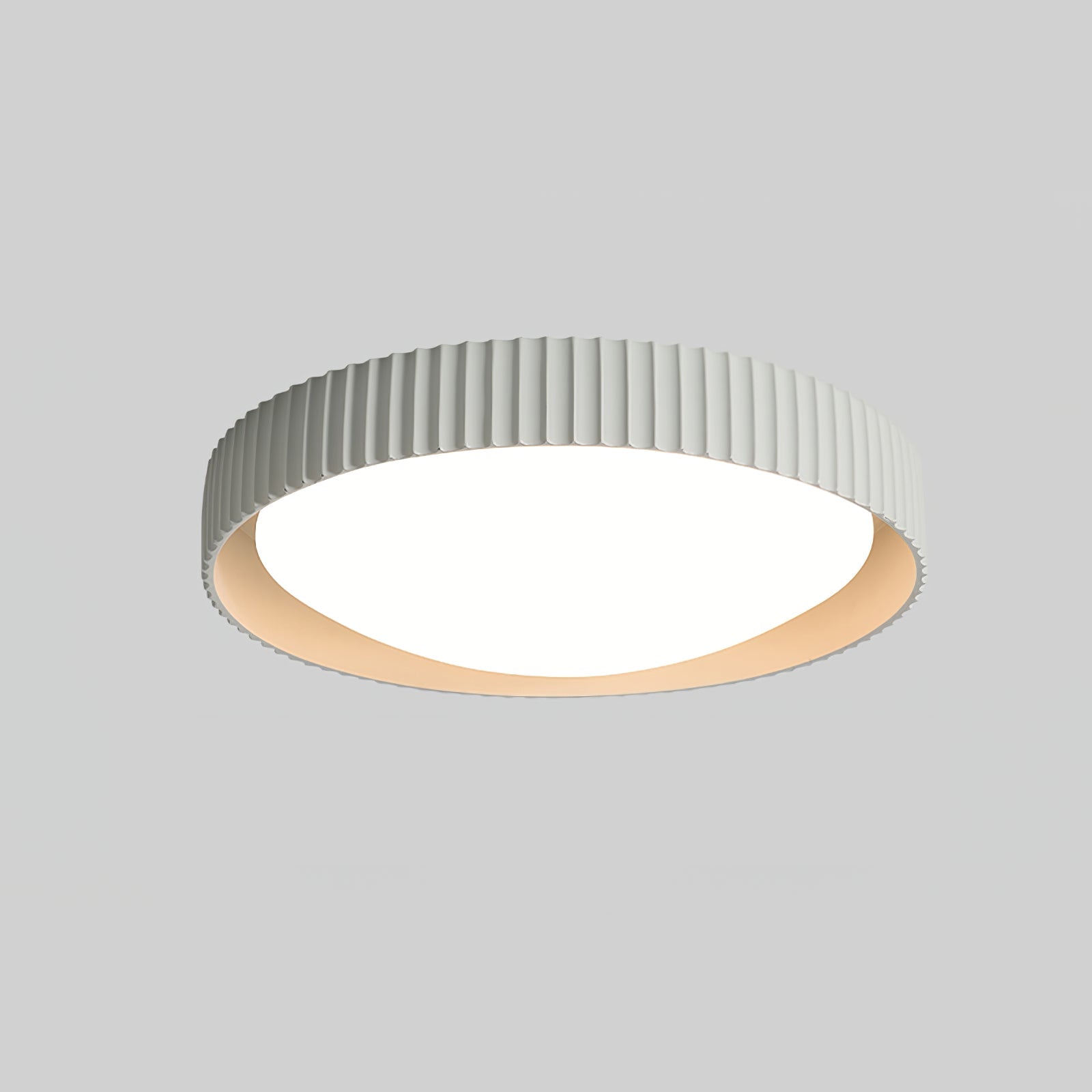 Lampe Plafonnier Minimaliste en Résine Avec LED Intégrée
