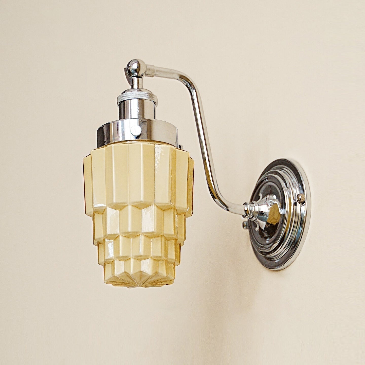 Lampe Murale Sculpturale À Niveaux Éclairage LED Longue Vie