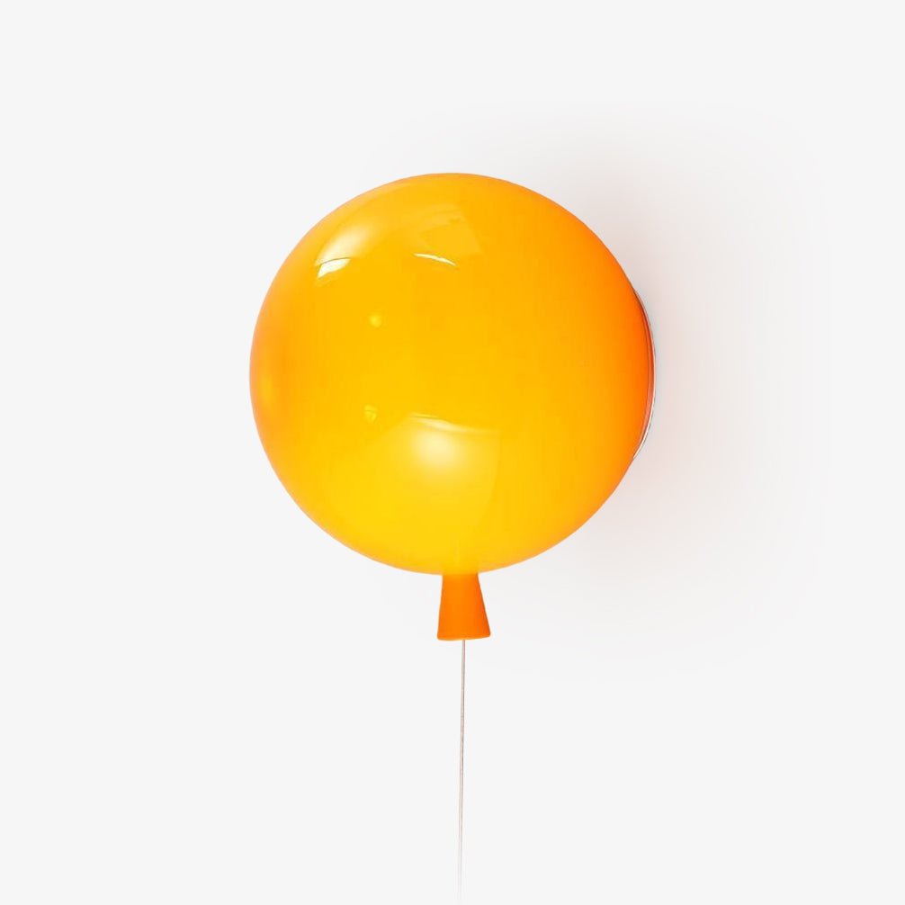 Applique Murale Ballon Rêve en Plastique Éclairage Doux et Moderne