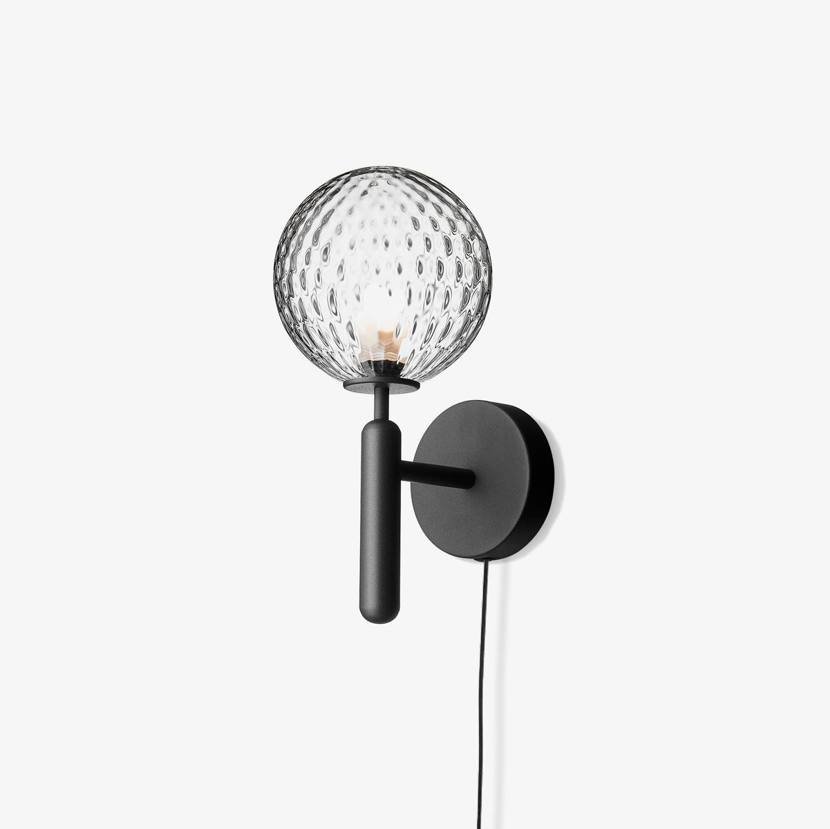 Lampe Murale Globe En Verre Plug In Pour Ambiance Nordique