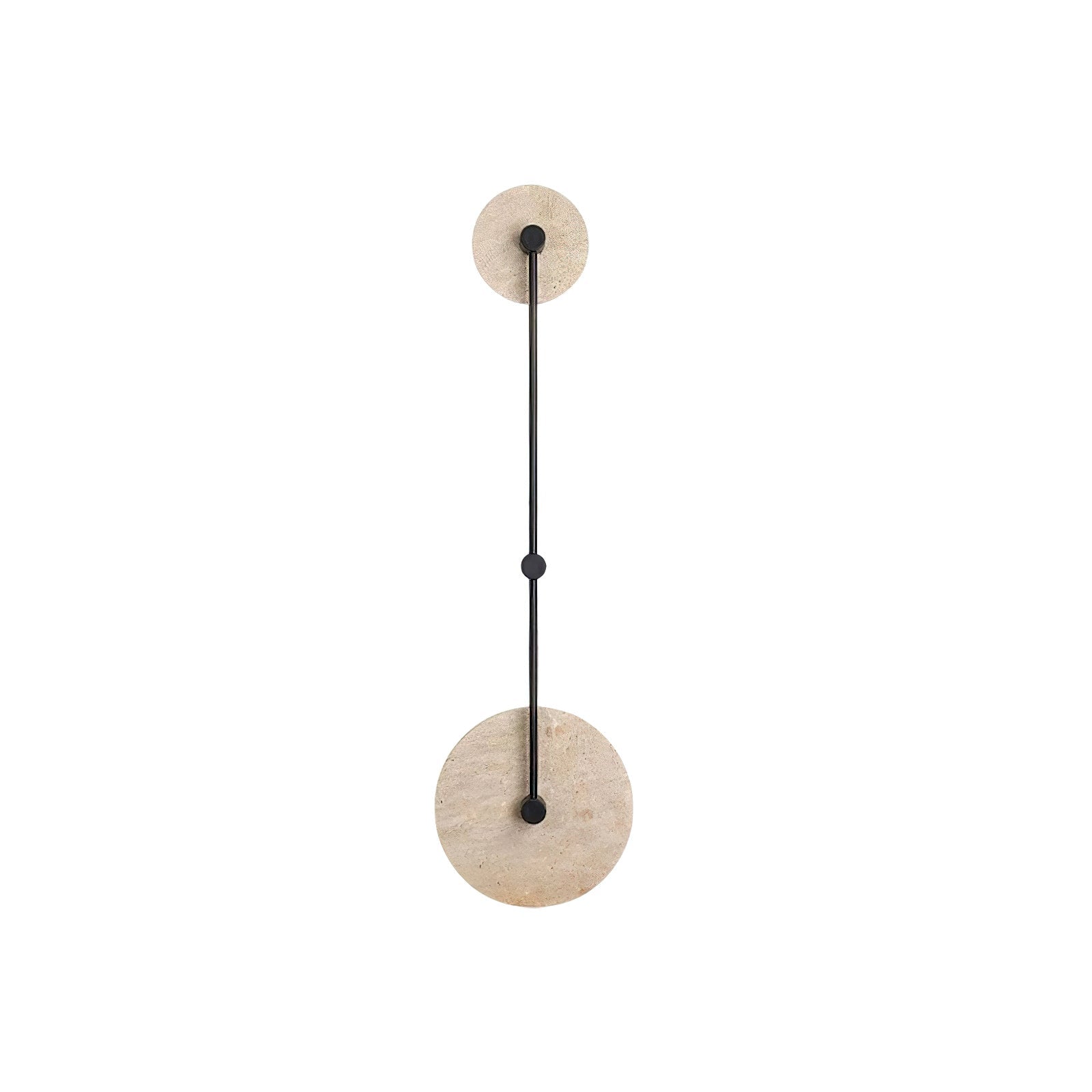 Luminaire Mural Minimaliste Beige Travertin Éclairage Moderne
