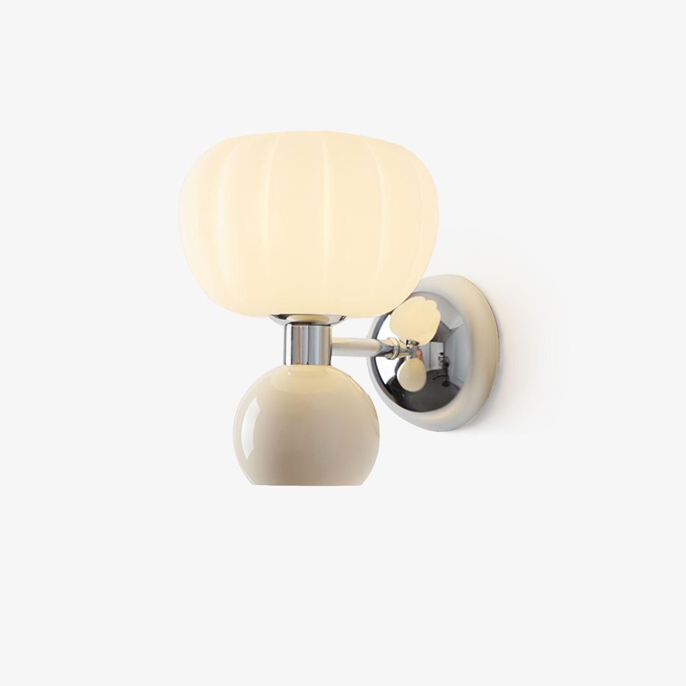Lampe Murale Design Nordique Crème En Plastique Éclairage Doux
