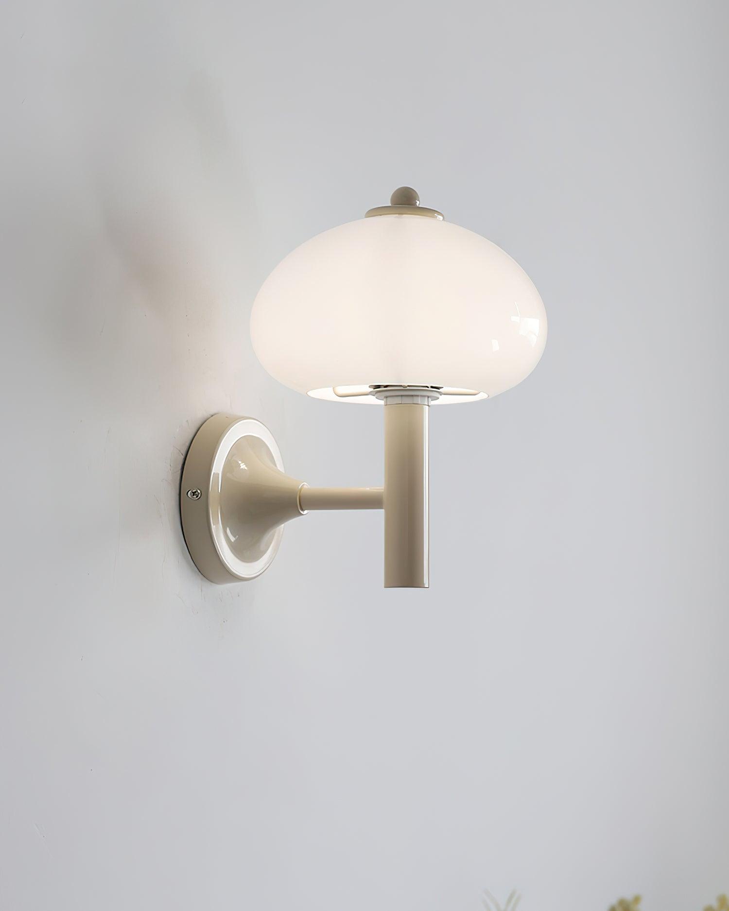 Lampe Murale Champignon En Métal Pour Ambiance Chaleureuse