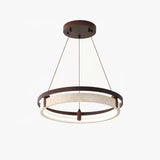 Suspension Moderne en Travertin Avec Éclairage LED Ajustable