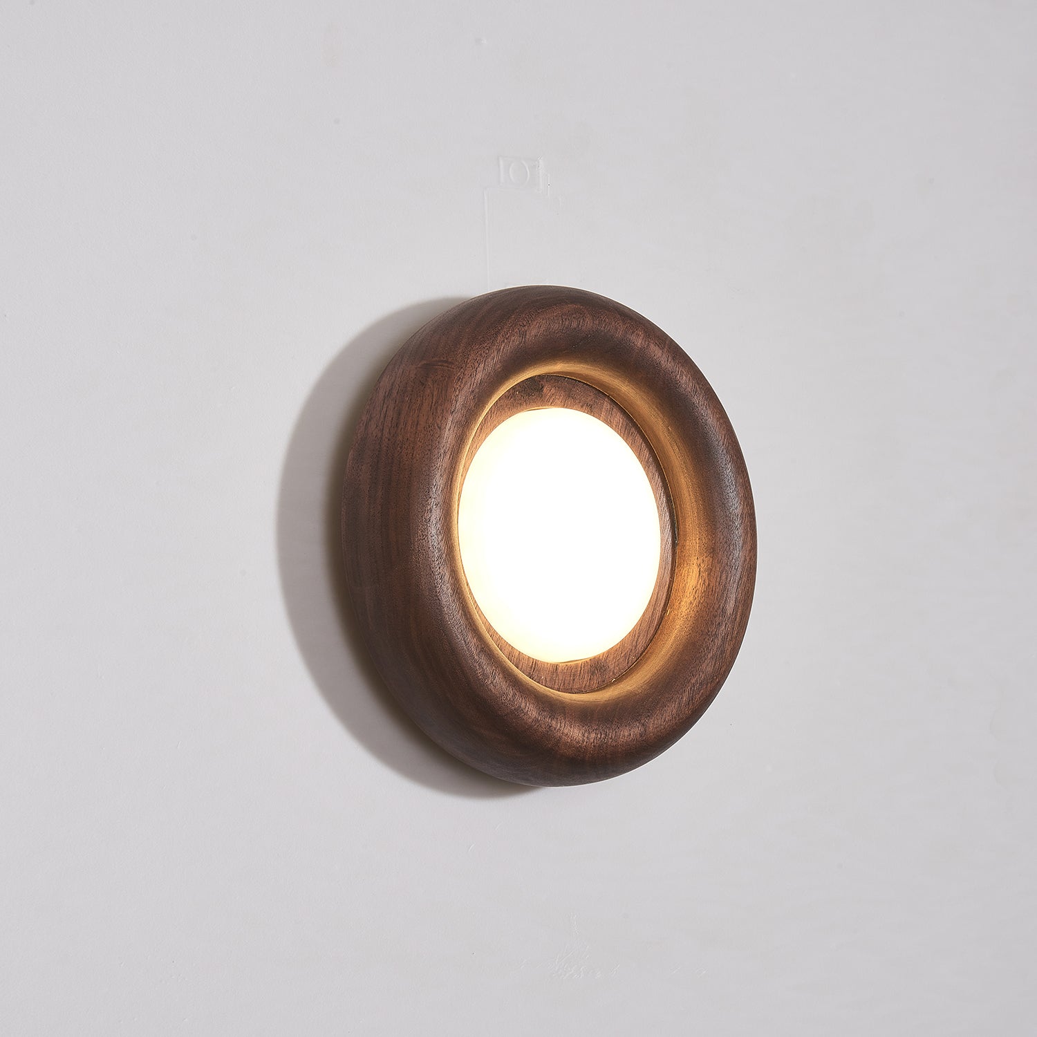 Lampe Murale Bois Avec Cadre Acrylique Et Led à Températures Variables