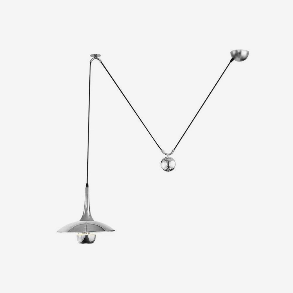 Suspension Moderne Poulie Ajustable Pour Éclairage Contemporain