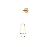 Lampe Murale Ovale LED à Température de Couleur Réglable