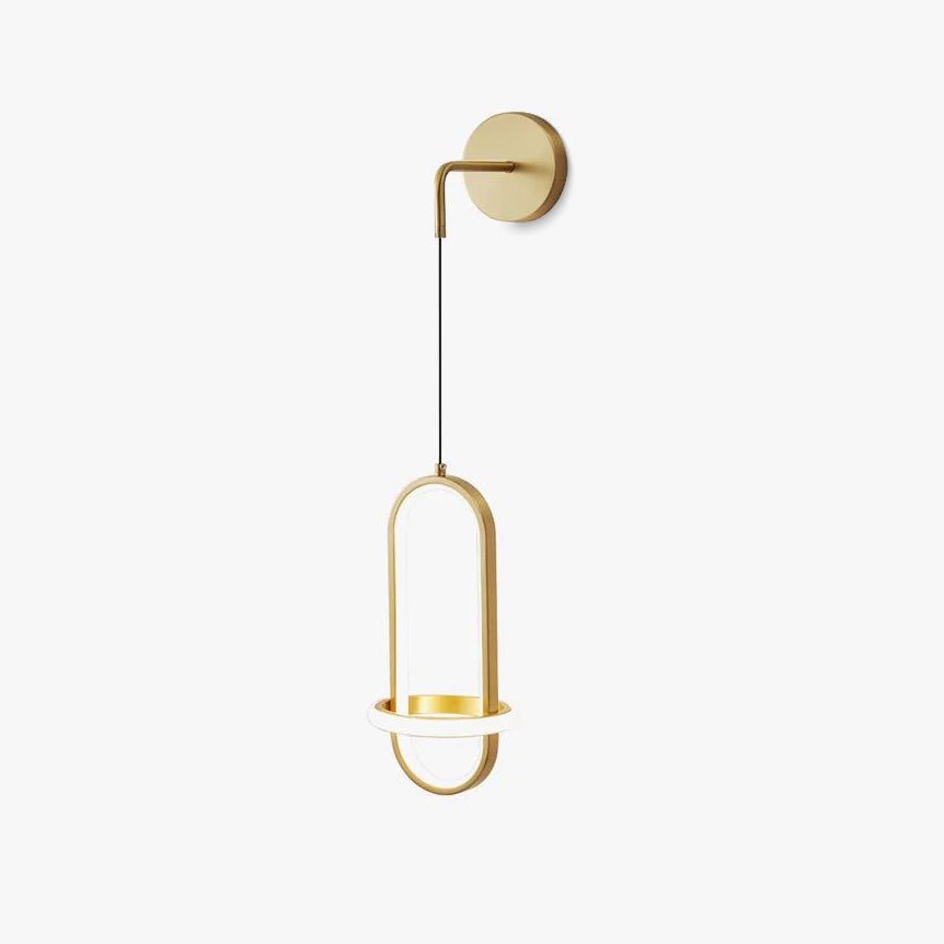 Lampe Murale Ovale LED à Température de Couleur Réglable