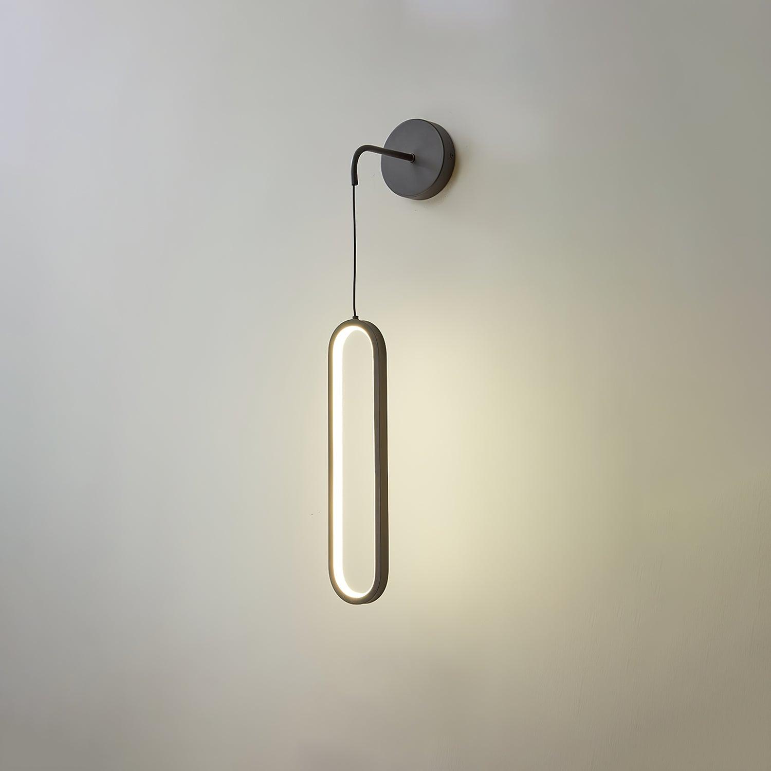 Lampe Murale Minimaliste À LED Intégrée, Température De Couleur Réglable