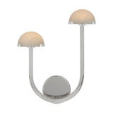Applique Murale Asymétrique Albâtre Pour Éclairage Doux