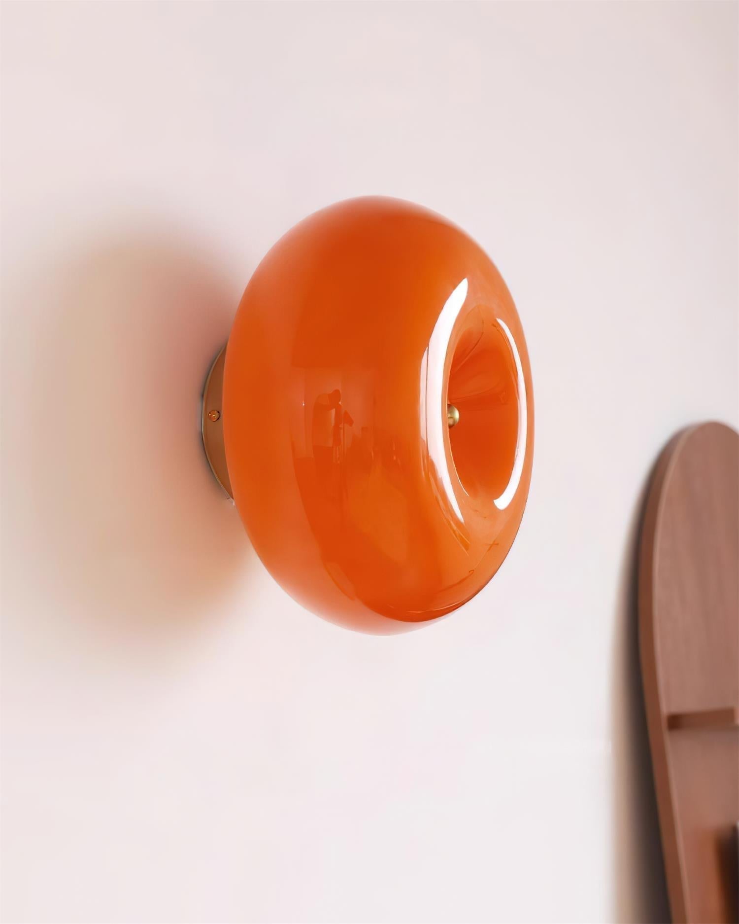 Lampe Murale Moderne en Verre et Métal Avec LED Longue Durée