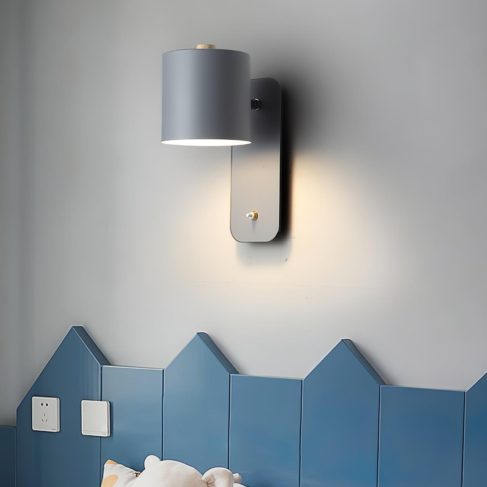 Lampe Murale Cylindrique Rotative Pour Éclairage Élégant Et Réglable