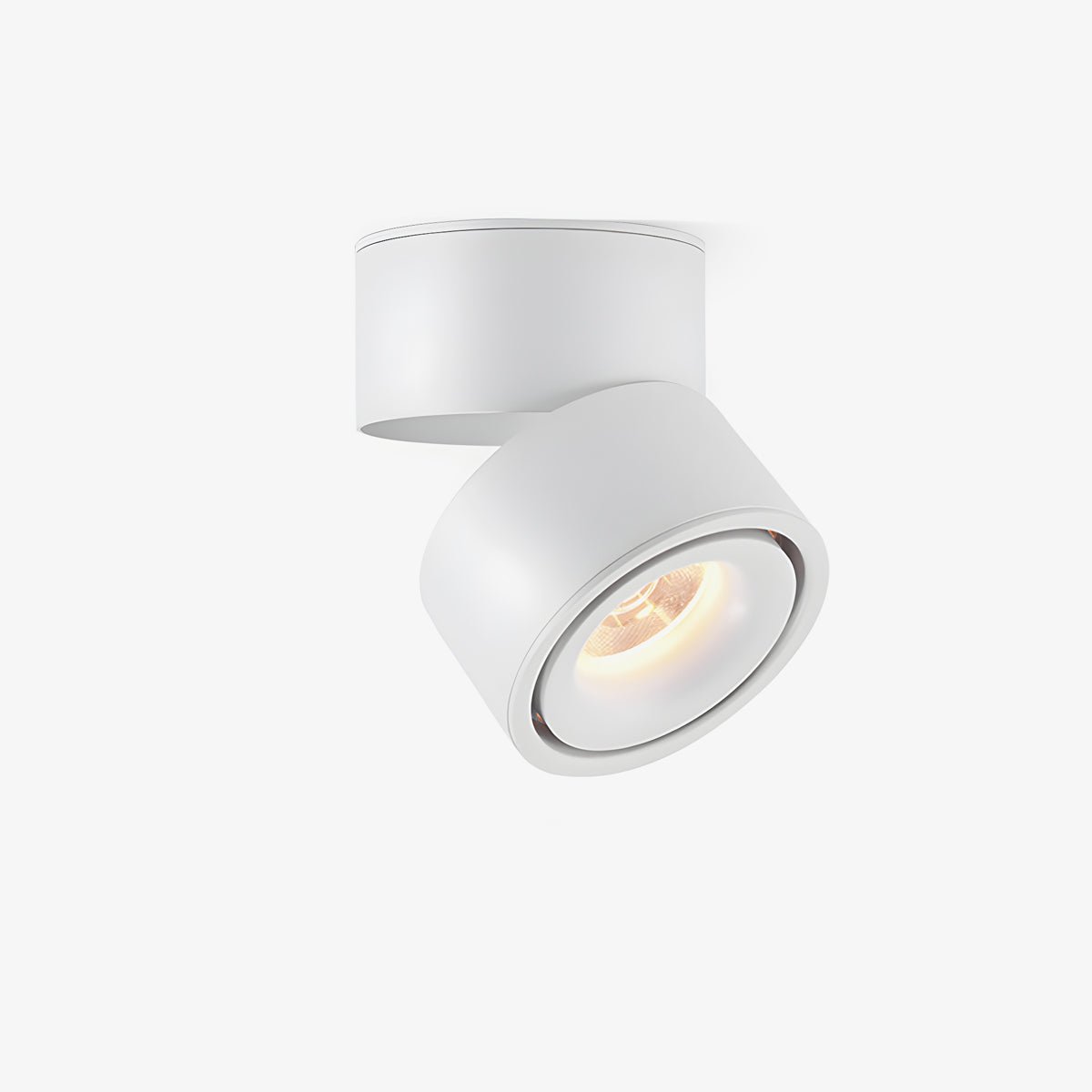 Plafonnier Aluminium Orientable Éclairage Polyvalent Minimaliste