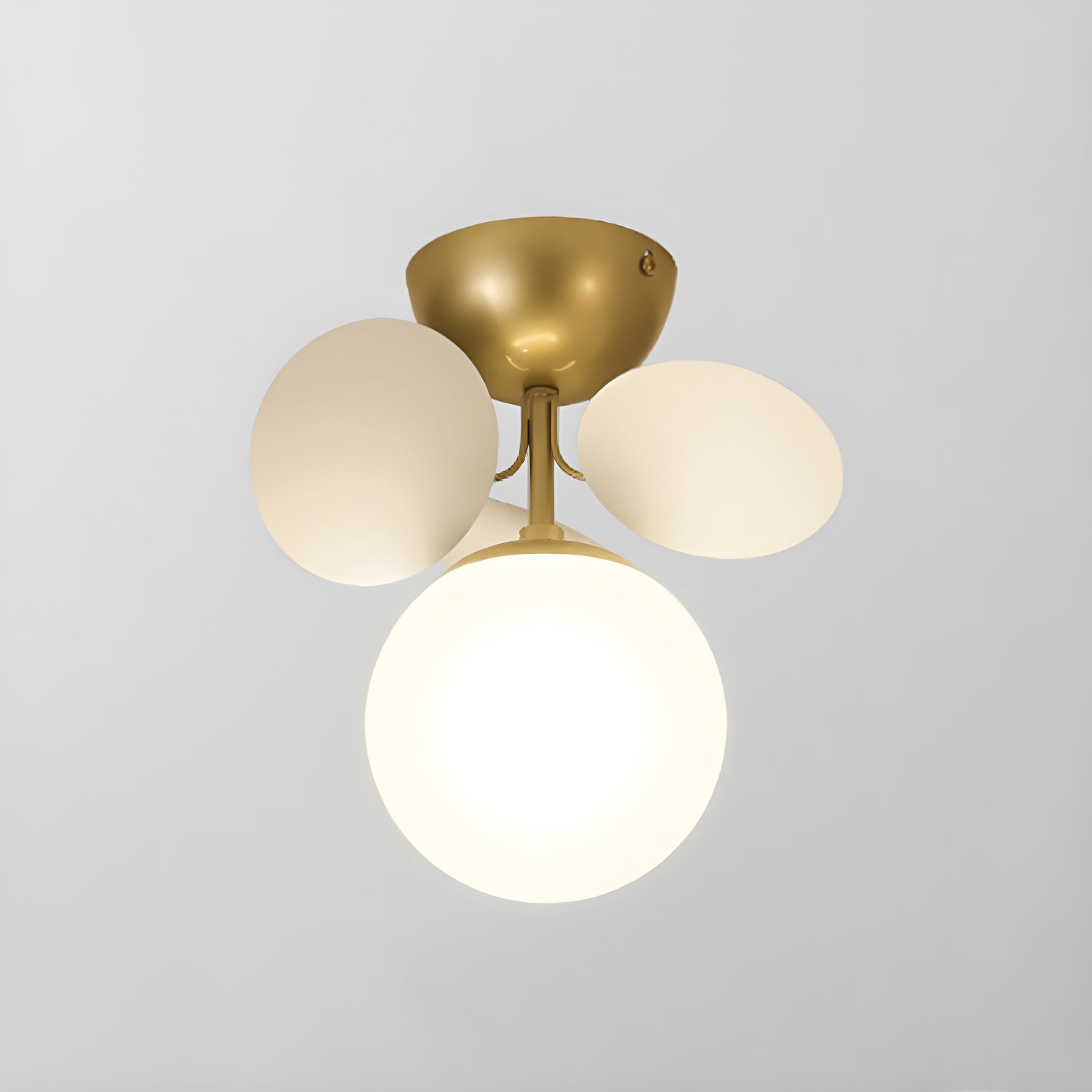 Plafonnier Rond Pastel Lumière Douce Moderne Chambre