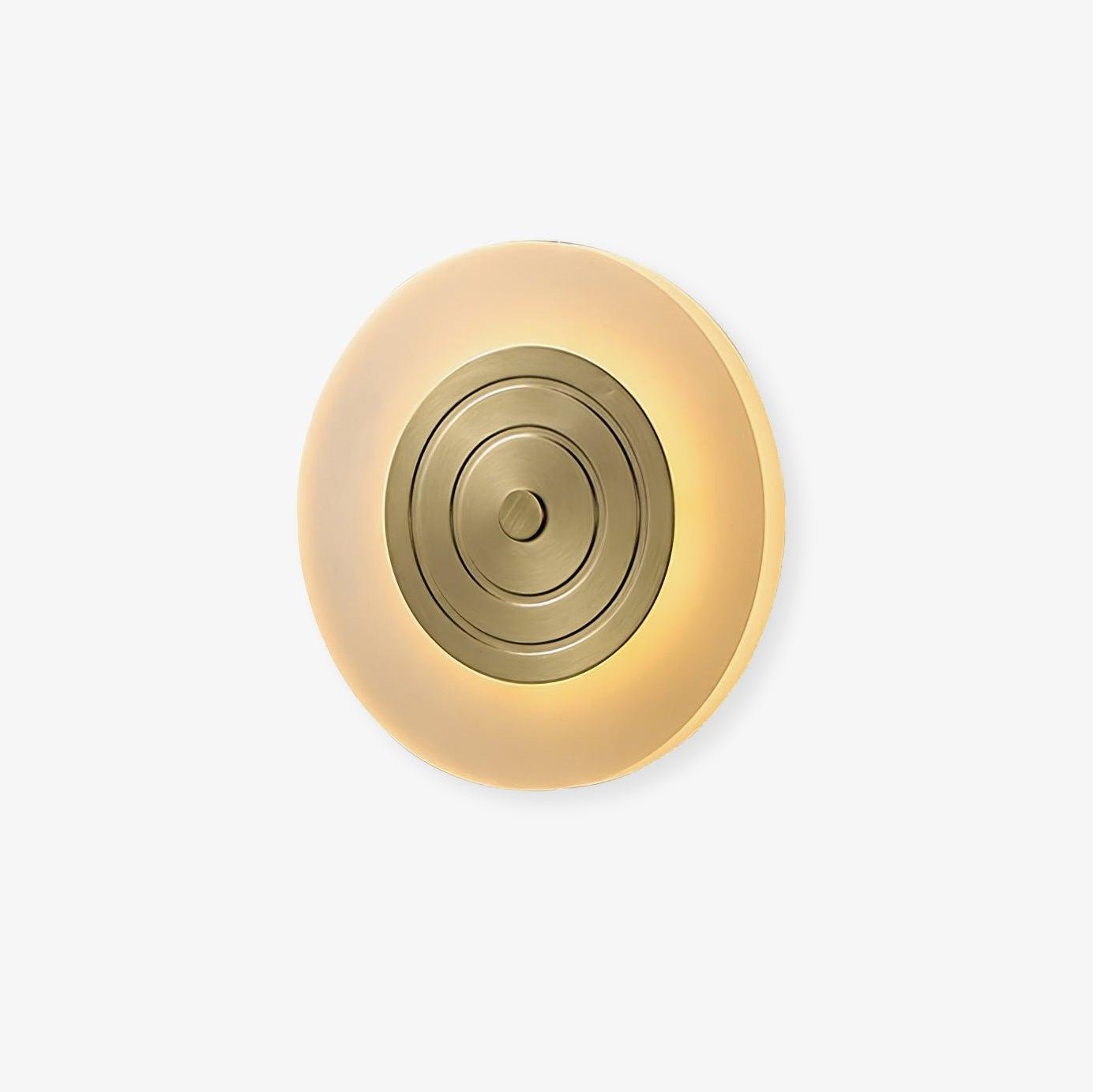 Lampe Murale Ronde En Laiton Avec Led Intégré Et Lumière Variable