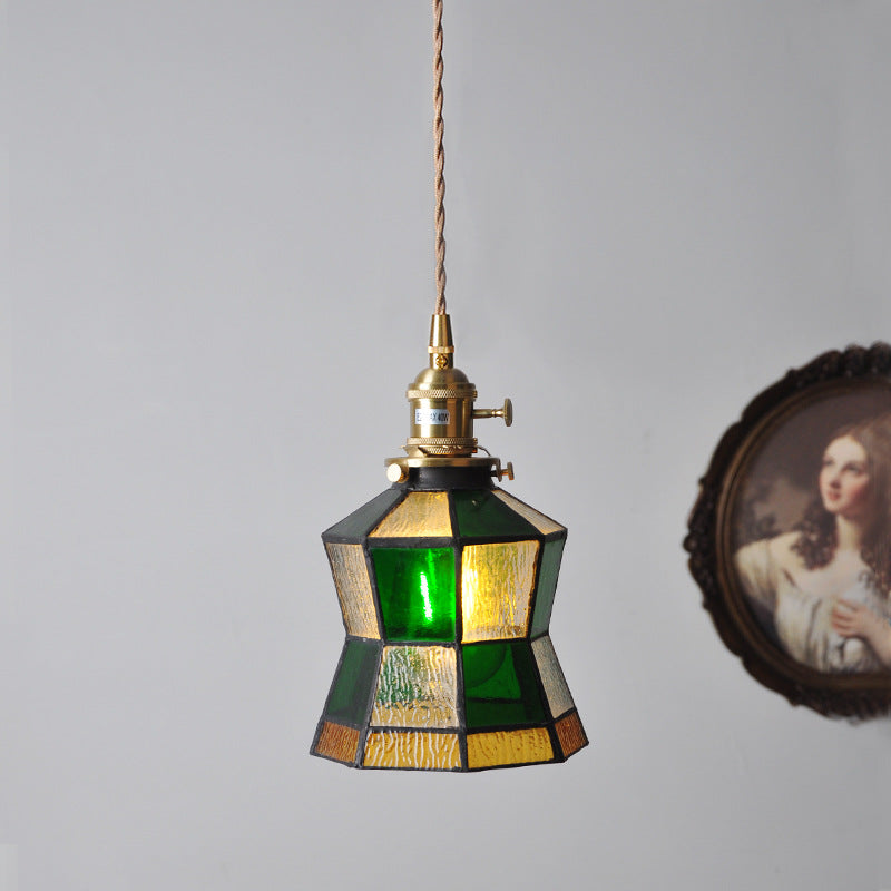 Suspension Verre Vintage Éclairage Ambiance Pour Salon Et Chambre