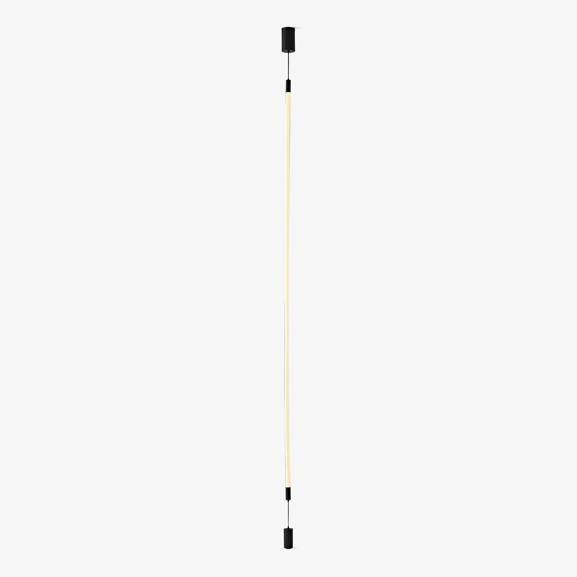 Suspension Verticale Minimaliste Avec LED Et Températures Ajustables