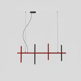 Suspension Moderne En Acrylique Avec LED Intégrée Et Températures Ajustables