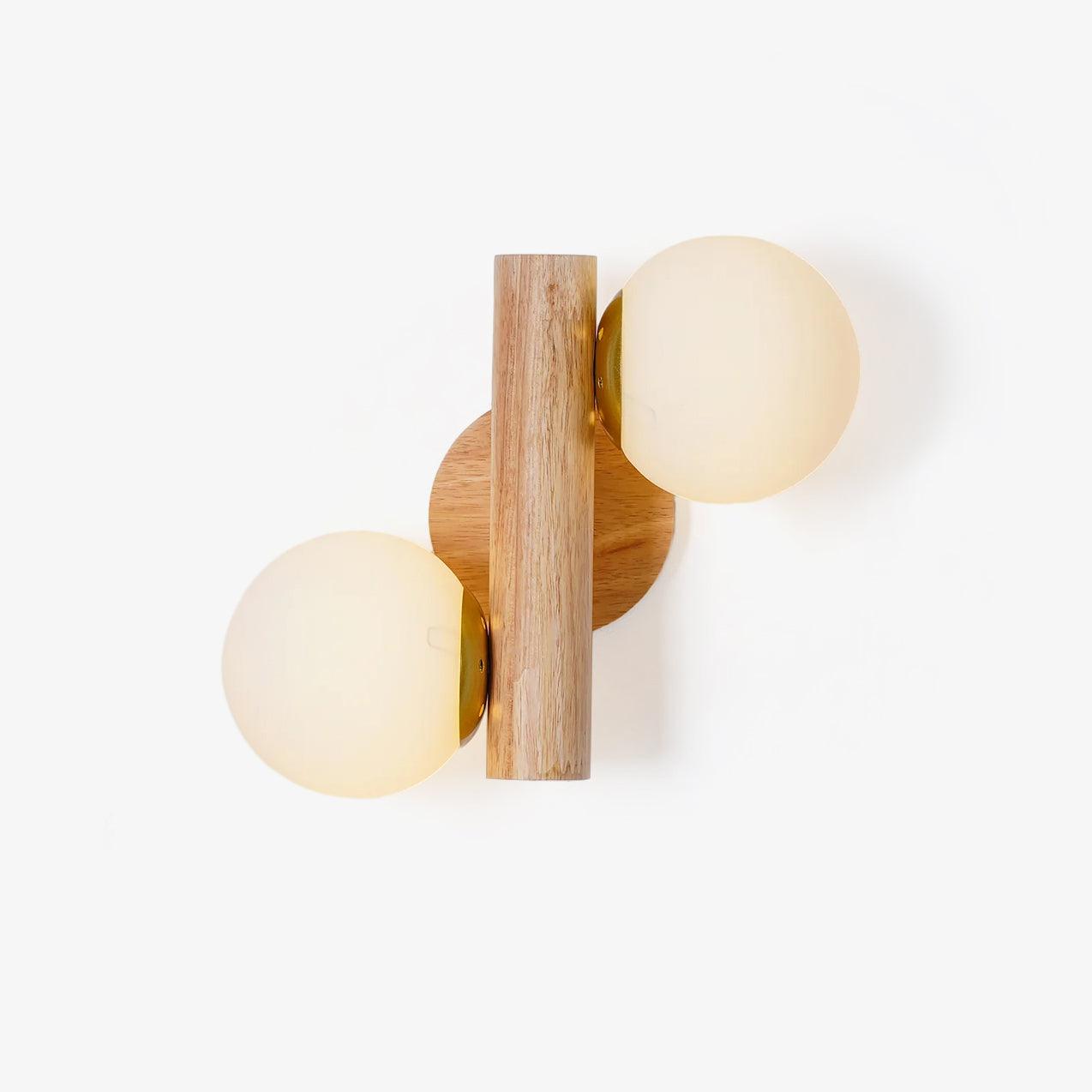 Lampe Murale Bois Nordique Pour Ambiance Chaleureuse Et Éclairage LED