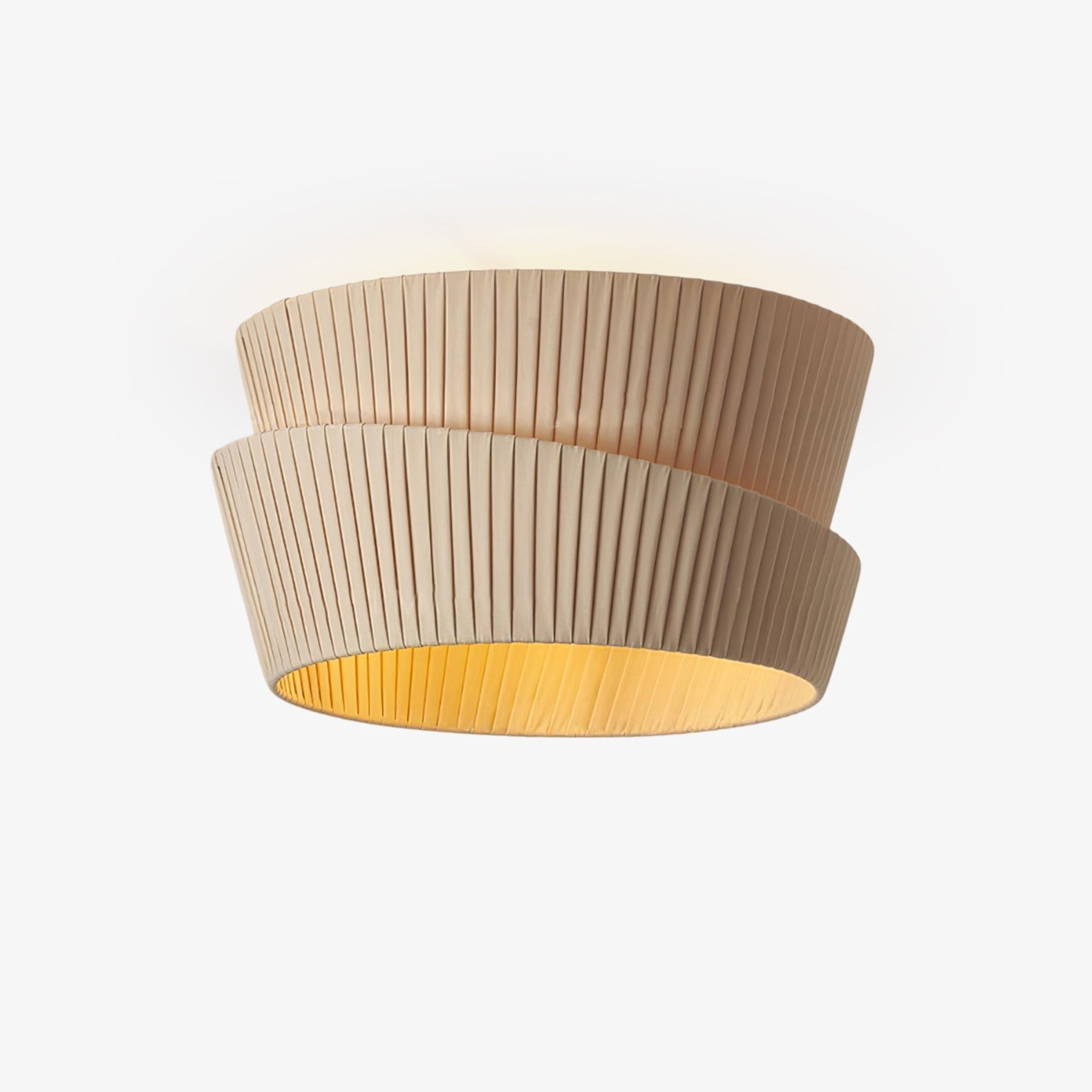 Lampe Plafonnier Tissu Naturel Ambiance Douce Et Éclat Moderne