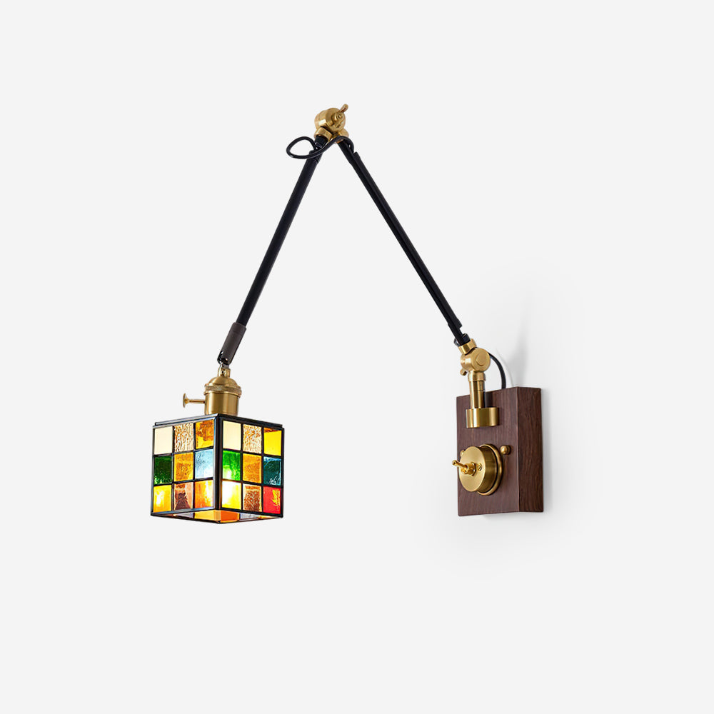 Applique Mosaïque Bois Élégante Pour Ambiance Chaleureuse