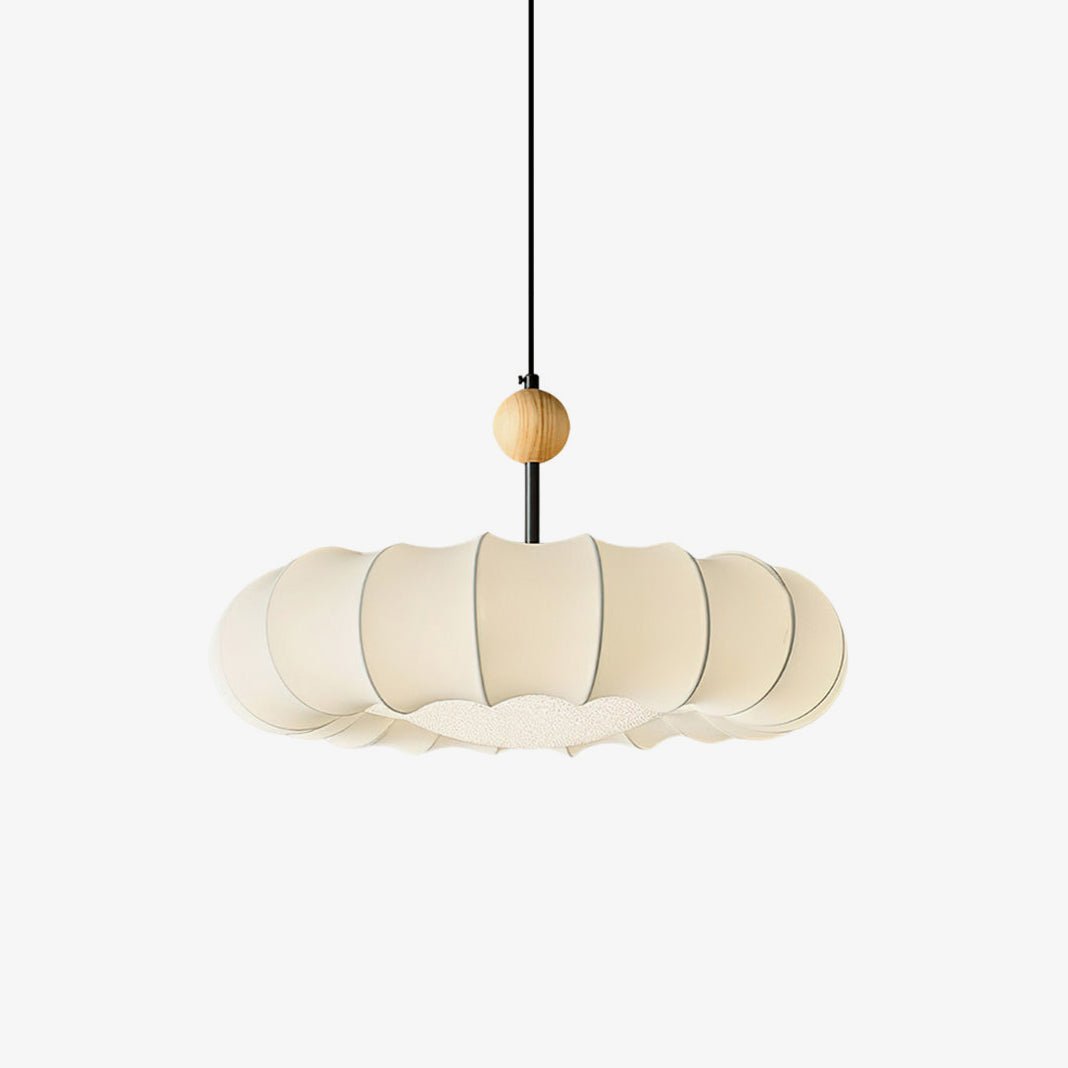 Suspension Voile en Tissu pour Lumière Douce et Ambiance Naturelle