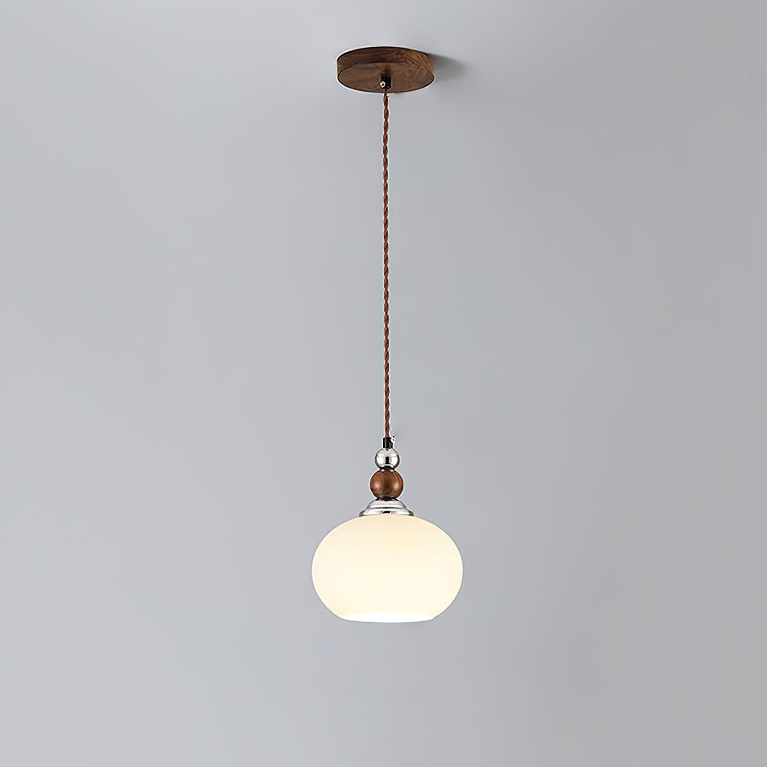 Suspension Lampe Verre Moderne Pour Éclairage Ambiant Doux Et Élégant