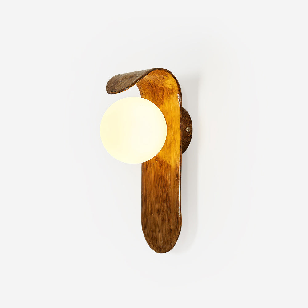 Applique Murale Bois Élégante Douille G9 Et Éclairage LED Dimmable