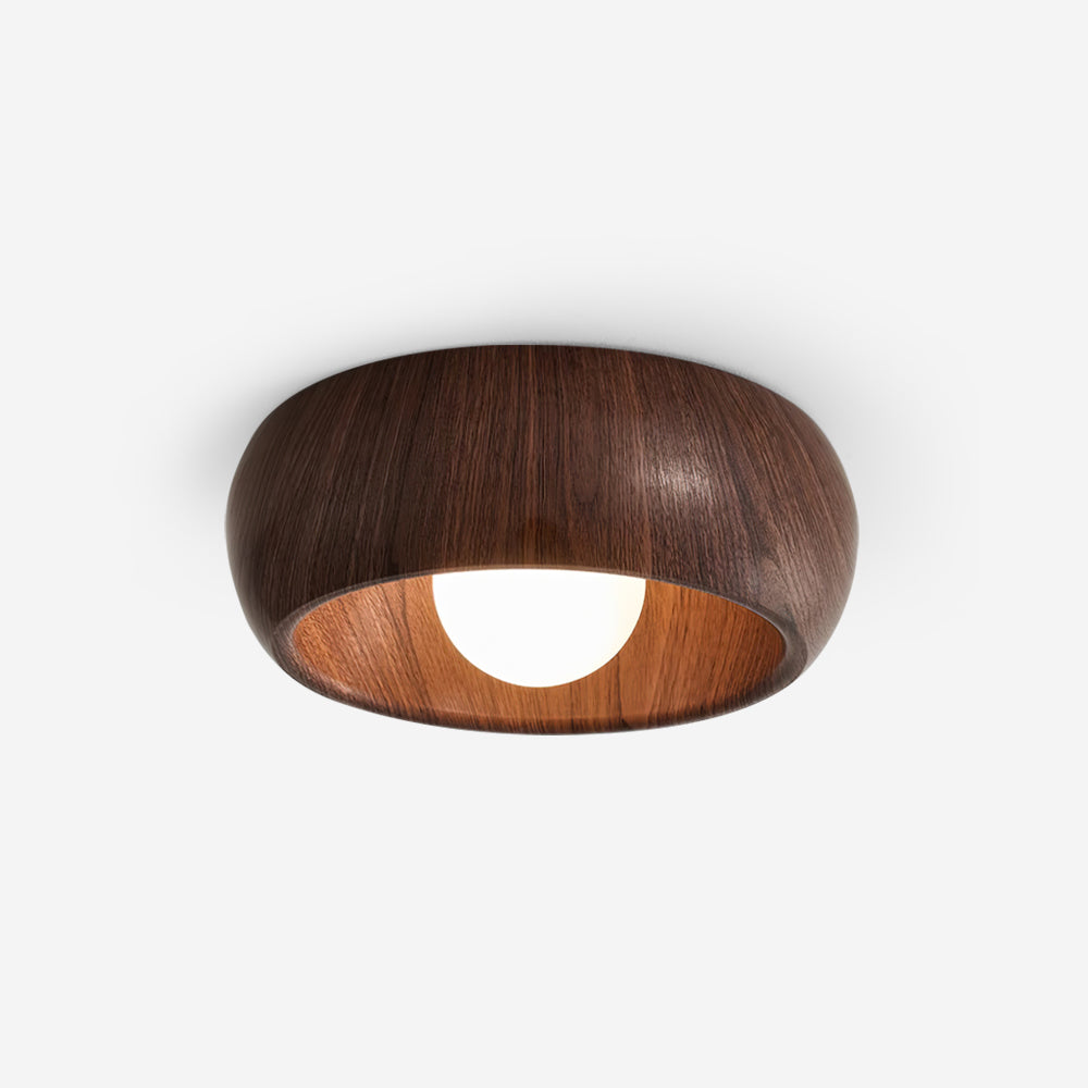 Plafonnier Verre Minimaliste Avec LED Intégrée Longue Vie