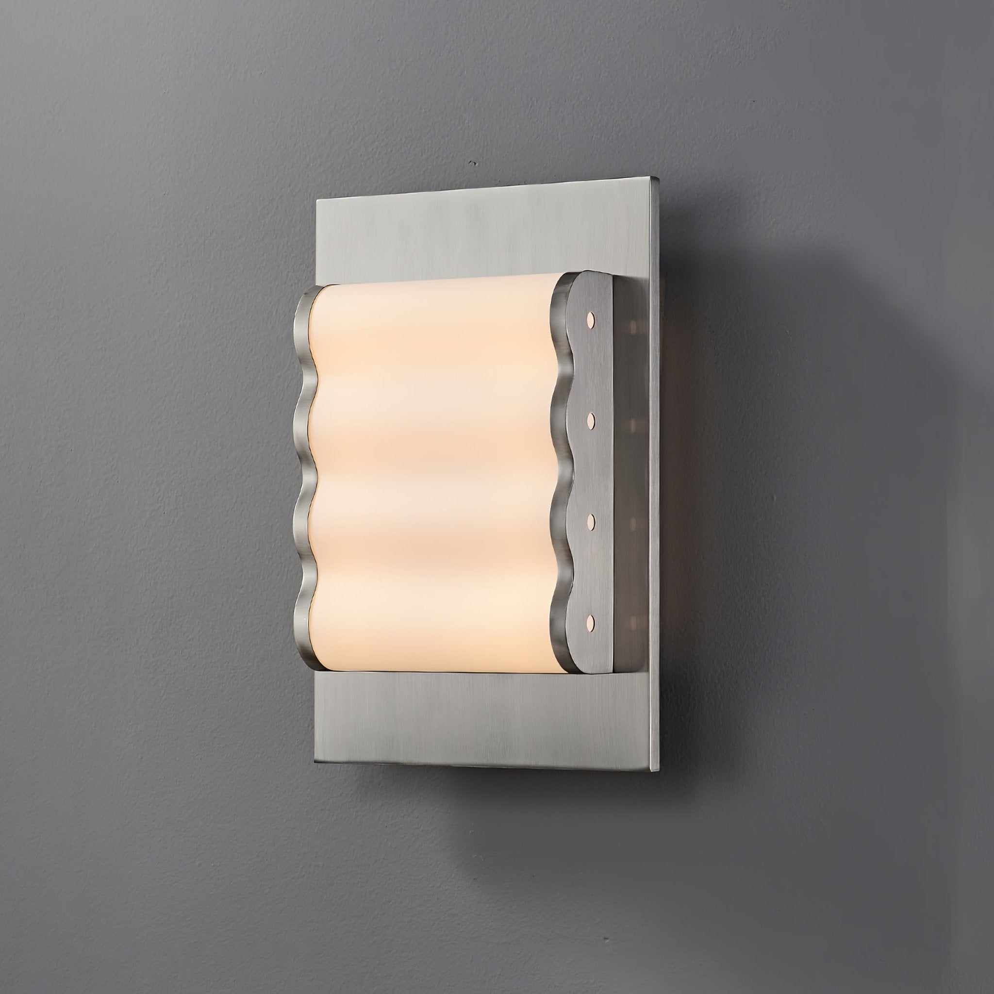 Applique Murale Wave en Tissu, Lumière LED Ajustable 3000 6000 K