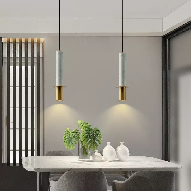 Suspensions Marbre Moderne Avec Construction Robuste Pour Salle À Manger