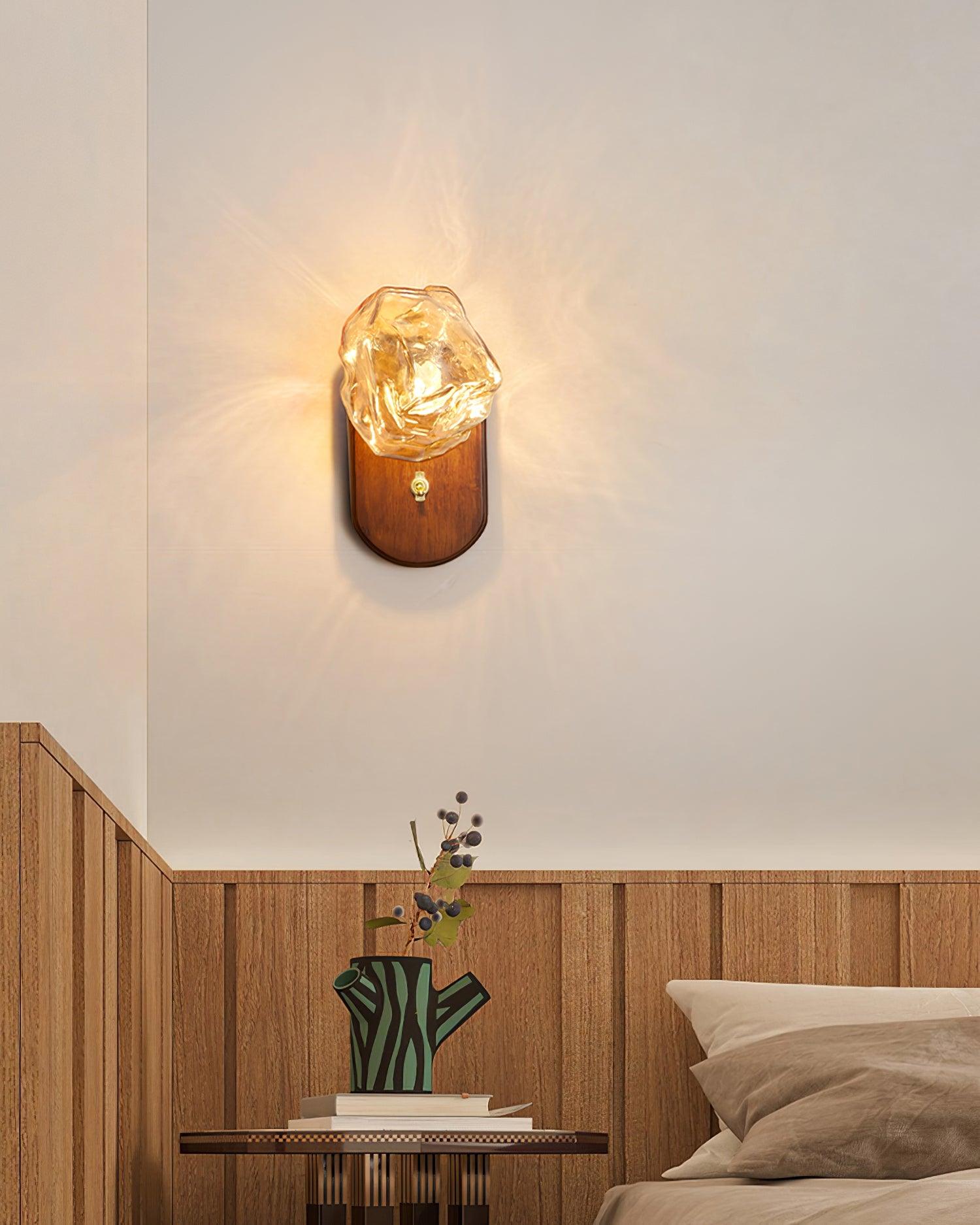 Luminaire Murale Ice Cubes Cube Facetté Pour Une Ambiance Paisible