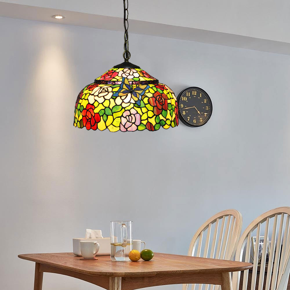 Suspension Verre Vintage Luxe Design Pour Salon Éclairage Raffiné